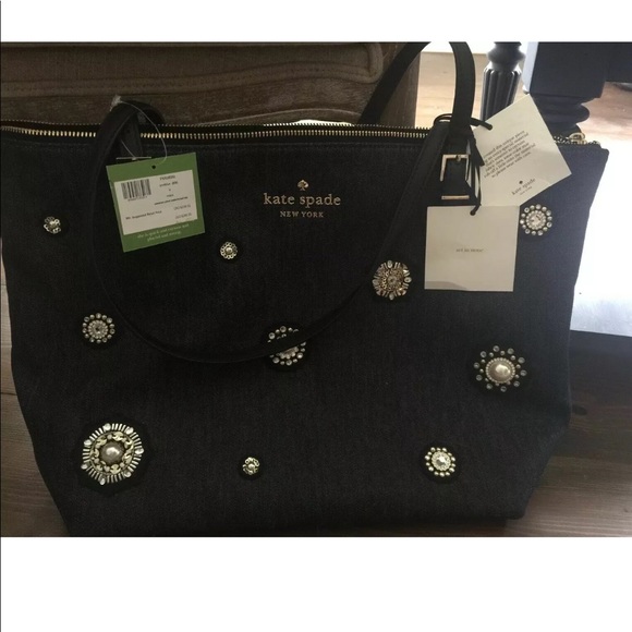 kate spade Handbags - NWT Kate Spade Cameron Street Denim purse